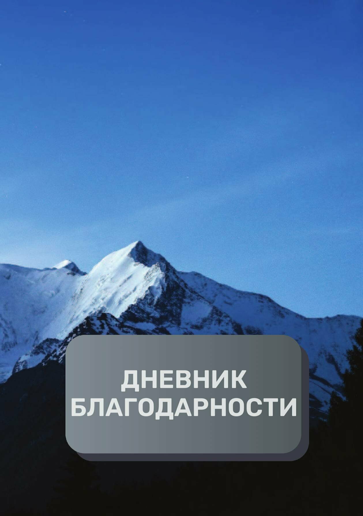 Дневник благодарности, премиум (подарочное) издание, 100 страниц