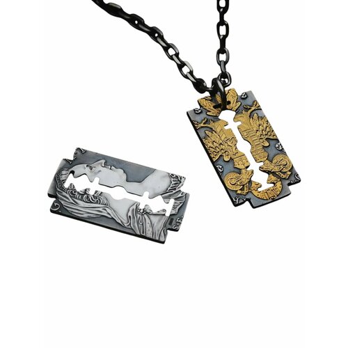 Подвеска Большой Кит, серебристый