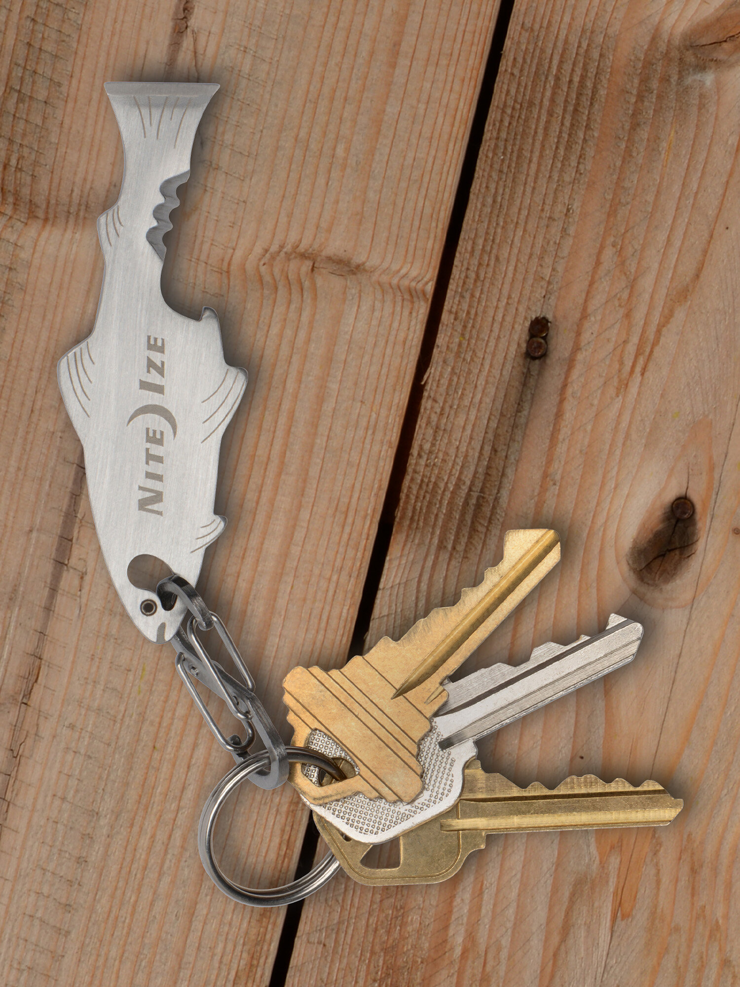Мультитул-брелок Nite Ize DoohicKey FishKey Key Tool — фото 1
