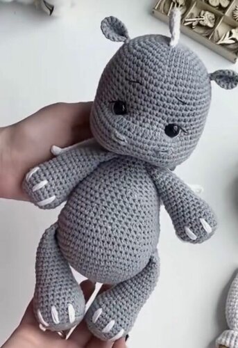 Изображение товара Вязаная игрушка дракон