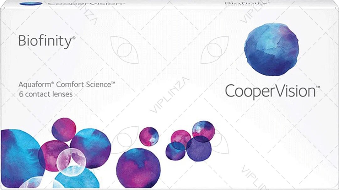 Картинки Контактные линзы CooperVision Biofinity (6 линз) -2.25 R 8.6