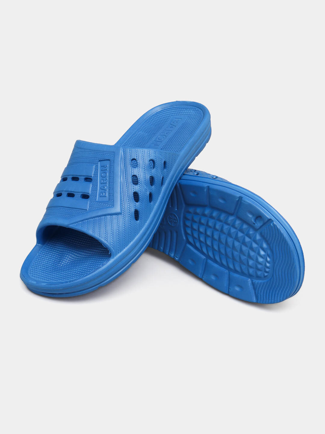 Шлёпанцы , размер 44-45, ярко-синий — фото 1