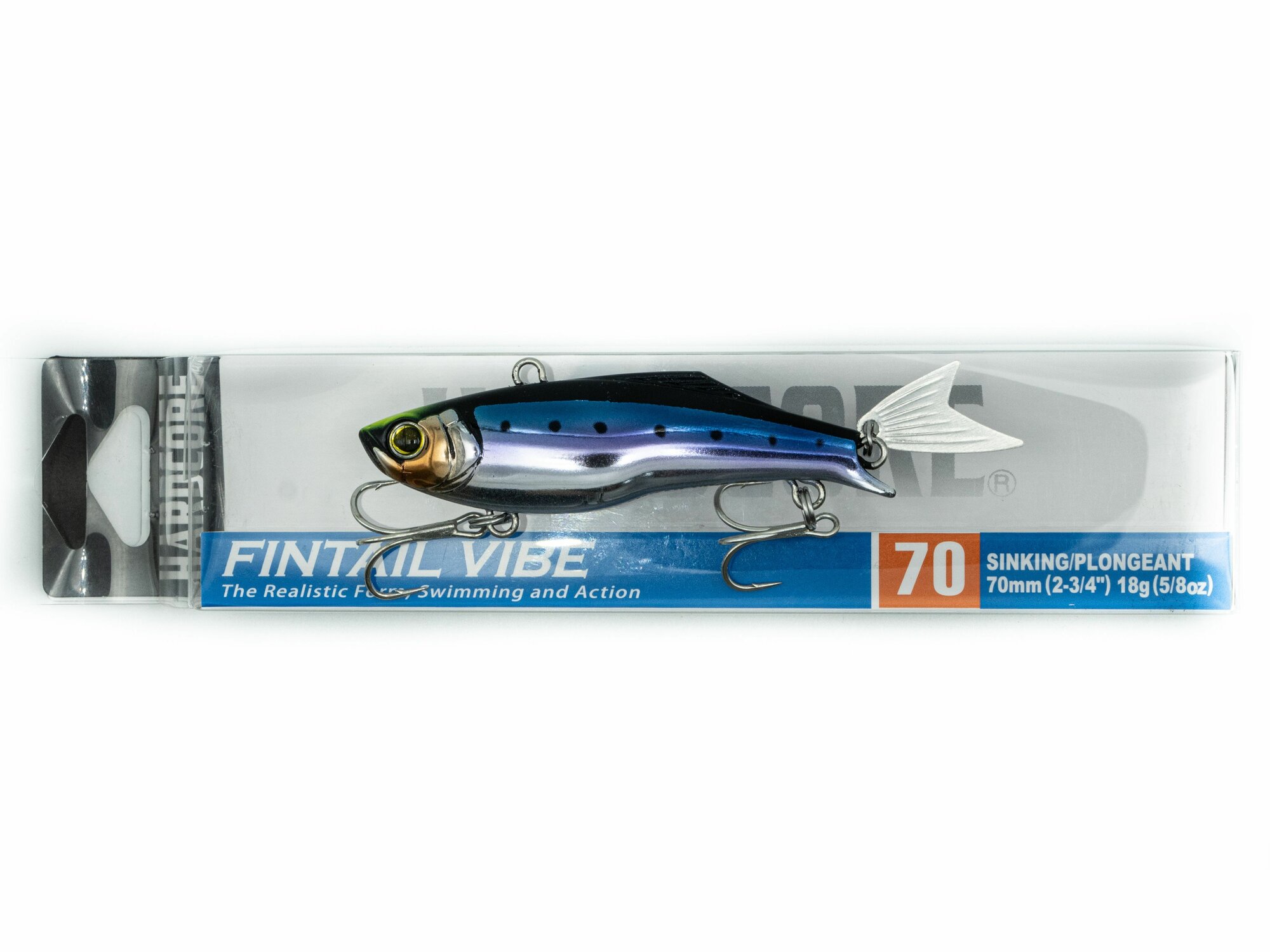 Раттлин Yo-Zuri/Duel Hardcore Finetail Vibe 70S, 18 г, F1186-HSTI