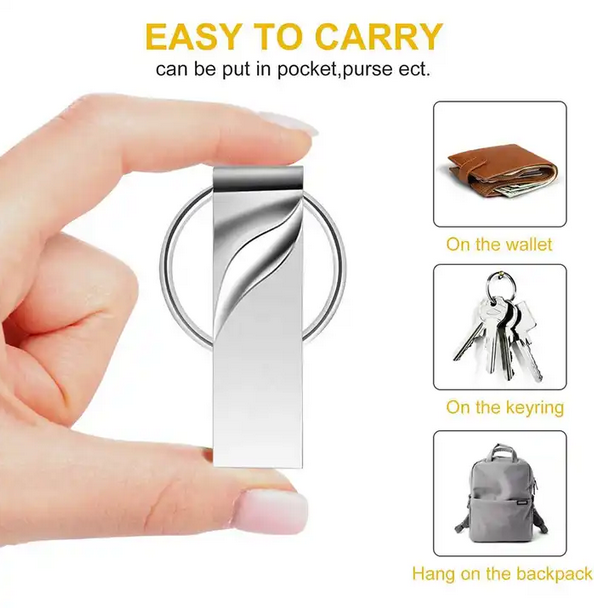 Новый высокоскоростHoй U$B 3.0/2.0 Fash Drive U Disk External StorageMemory Stick Car keychain deco USB Flash Drive 1T 2TB — фото 1