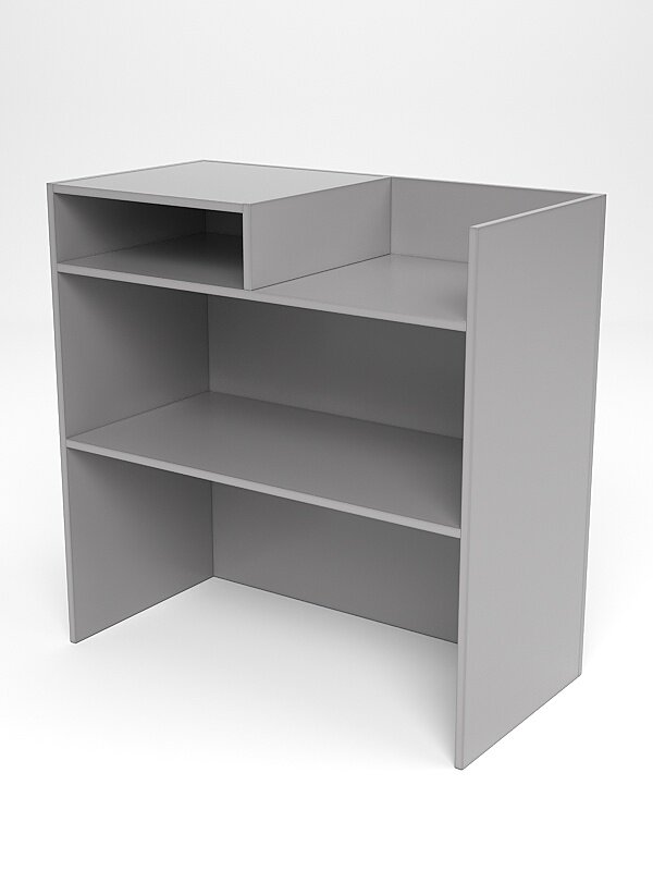 Прилавок под кассу "истра" №4 Серый. Производитель товара - компания Westcom.