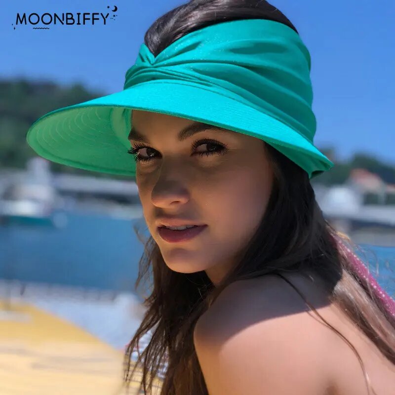 Шляпа MOONBIFFY для женщин, размер OneSize, изумрудный — фото 1