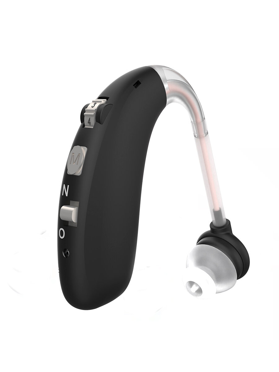 Слуховые Аппараты Слуховой аппарат Maxmoll Hearing Aid Z-360, заушный, шумоподавление, регулировка громкости