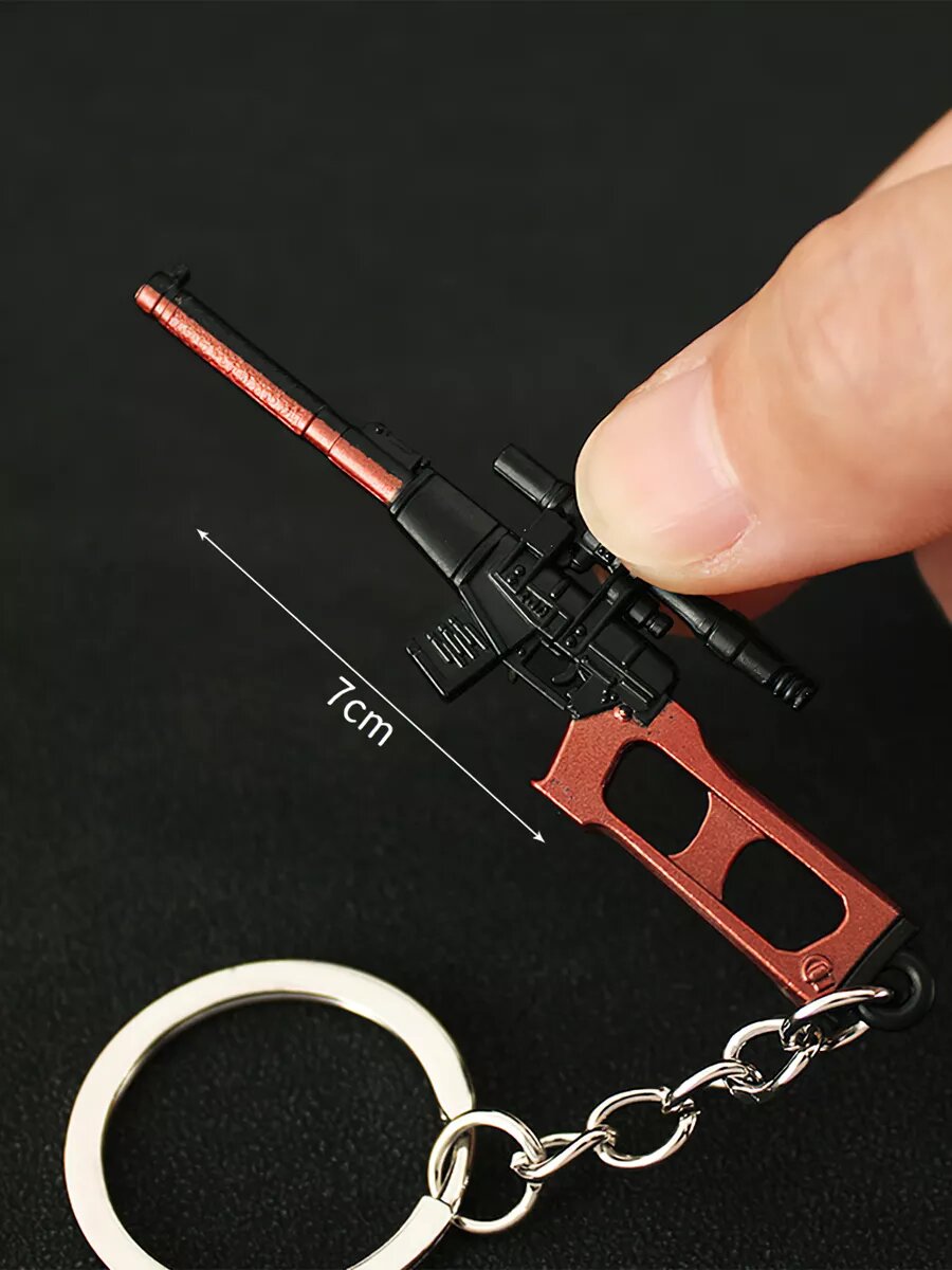 Брелок, черный, коричневый — фото 1