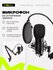 Микрофон для пк и интервью игровой с кронштейном