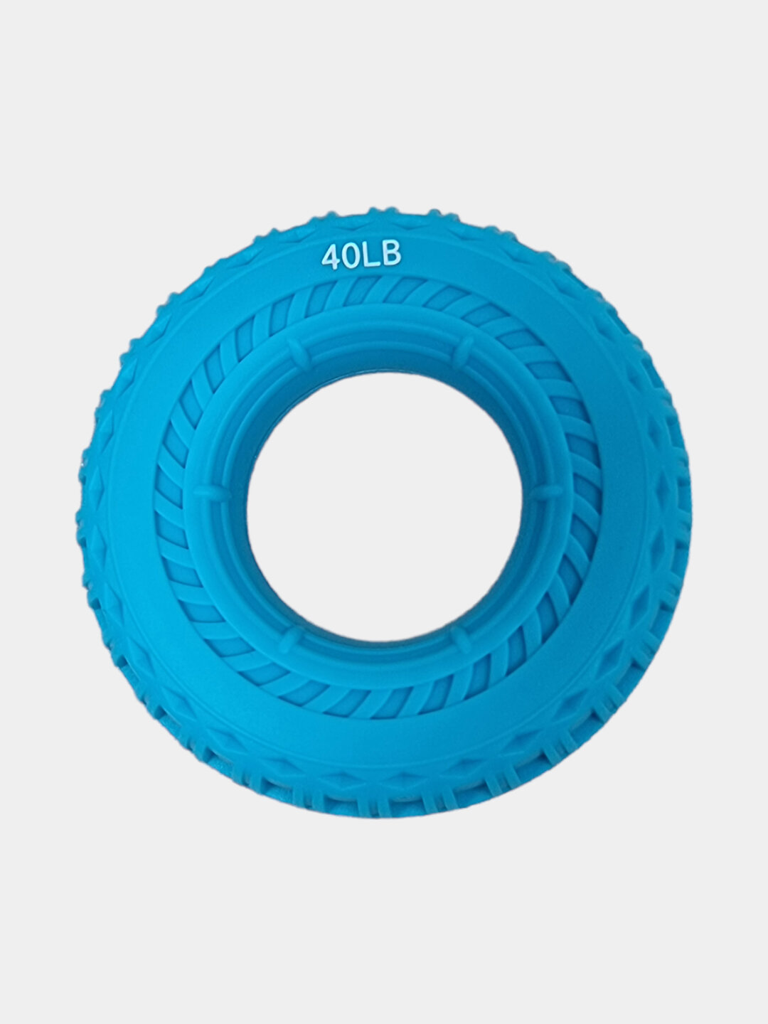 Эспандер General Fitness, кокон, для развития мышц, силиконовый, рельефный, нескользящий — фото 1