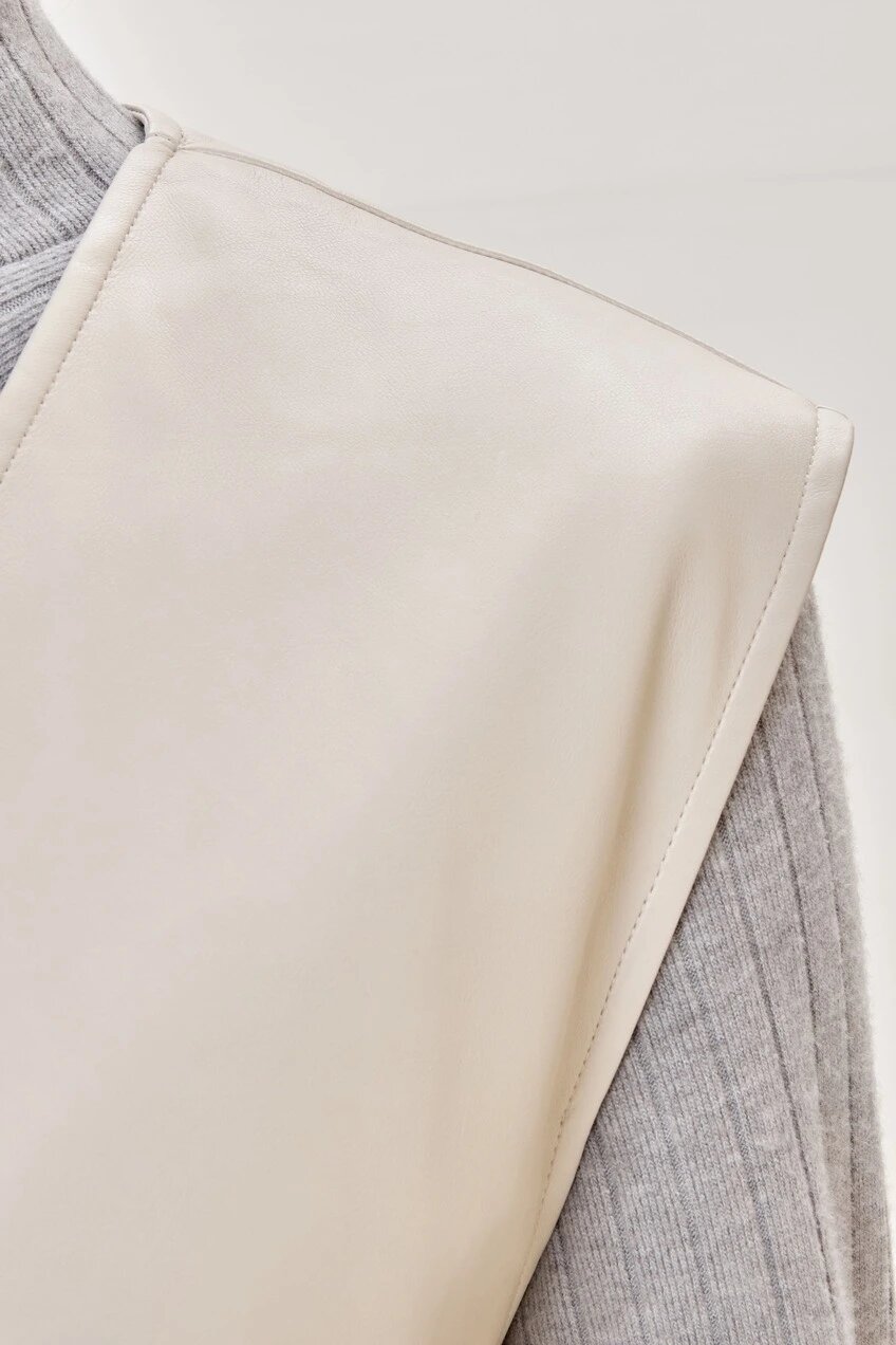 Платье Selfie, размер XS, бежевый — фото 1