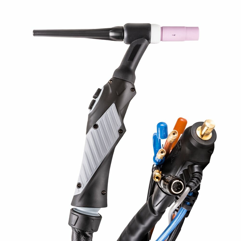 Сварочная горелка SAGGIO TIG-18 FLEX U/D для аргонодуговой сварки (TIG) , 35мм2 (4 м)