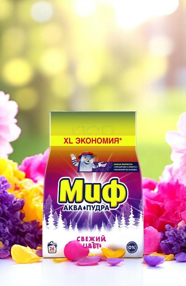 Стиральный порошок Миф 1кг