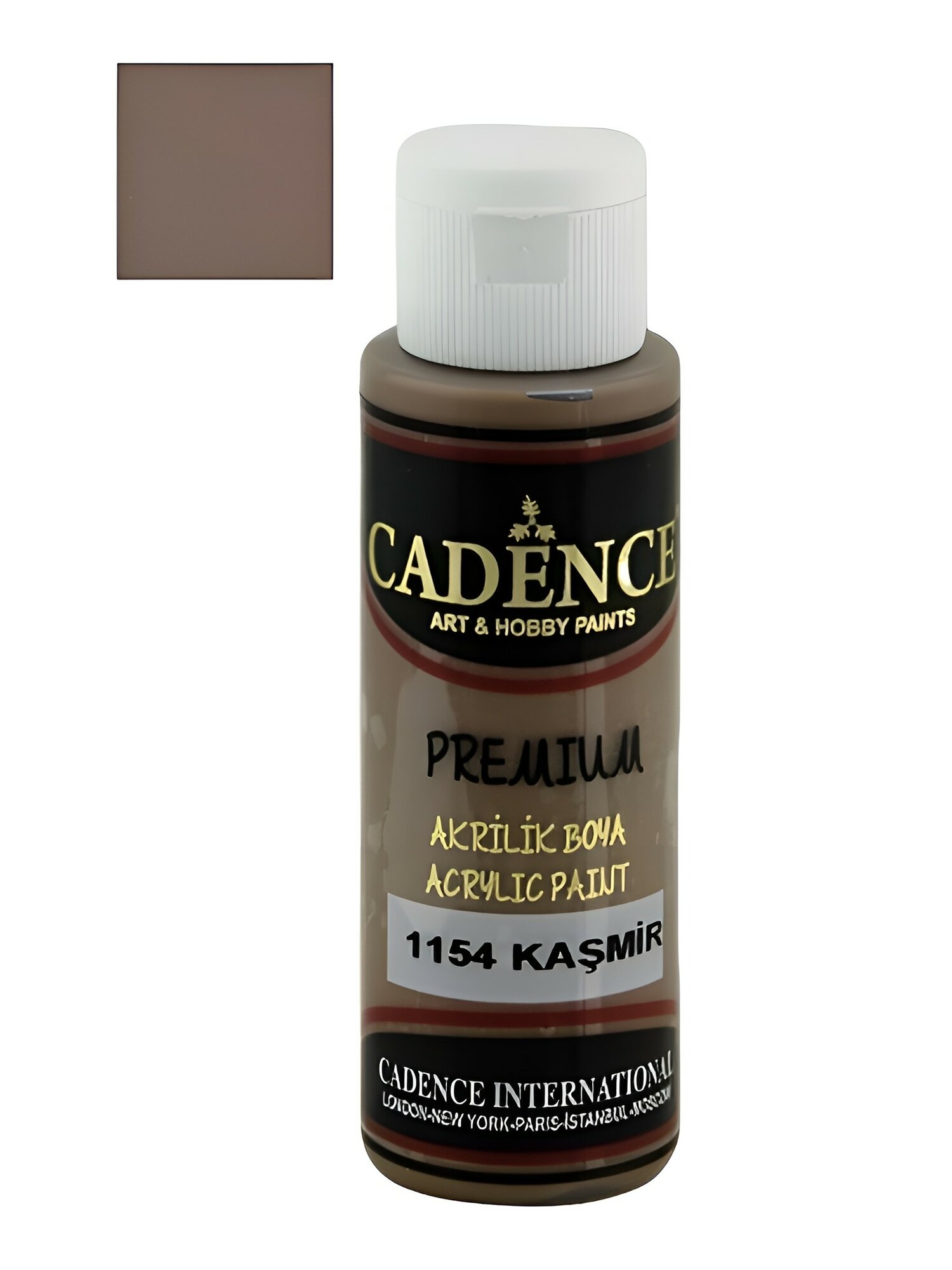 Акриловая краска Cadence Premium Acrylic Paint, 70 мл. Cashmere-1154