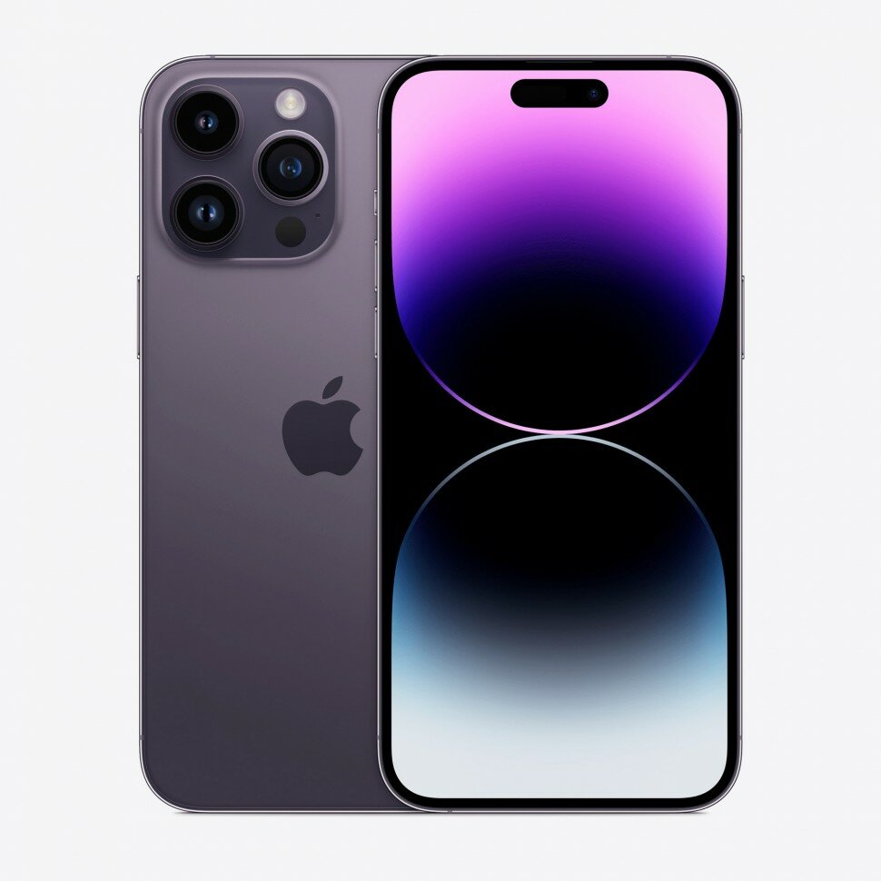 Смартфон Apple iPhone 14 Pro Max 1 ТБ, Dual nano SIM, Deep Purple
