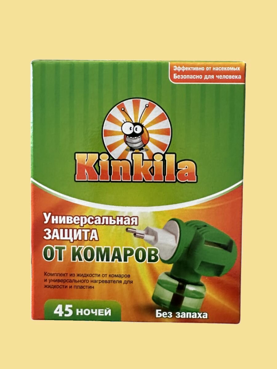KINKILA Жидкостной комплект 45 ночей + фумигатор