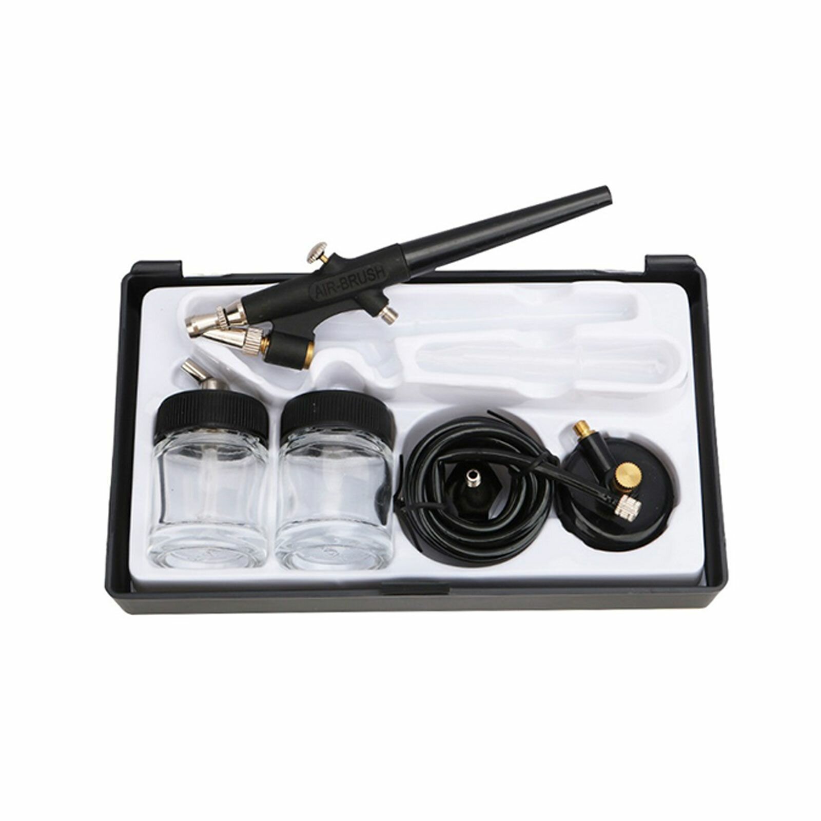 Набор аэрографов Mini Single Action Air Brush С сифонной подачей краски 08 мм Пистолет-распылитель