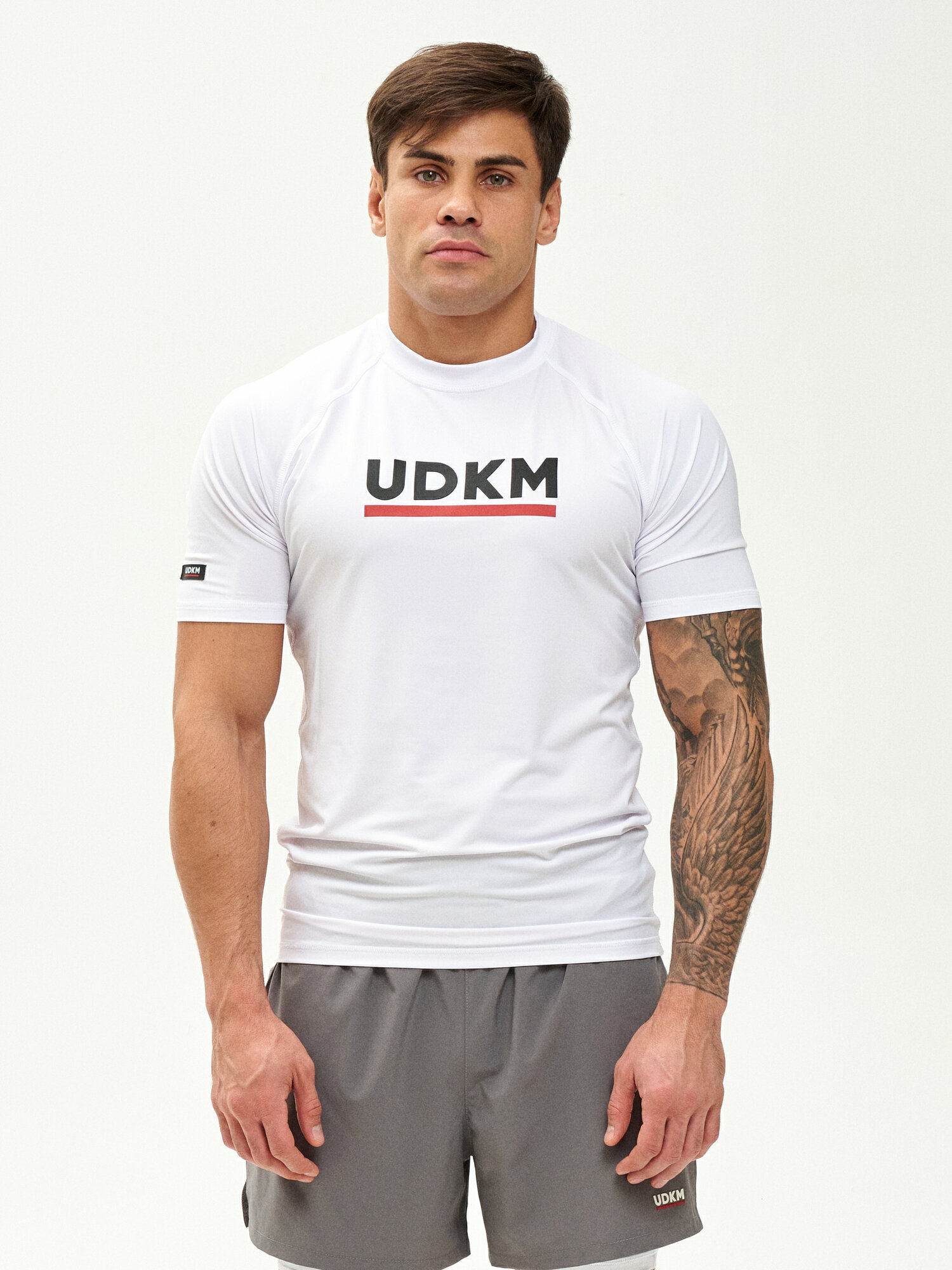 Рашгард UDKM Спортивный, размер L, белый,