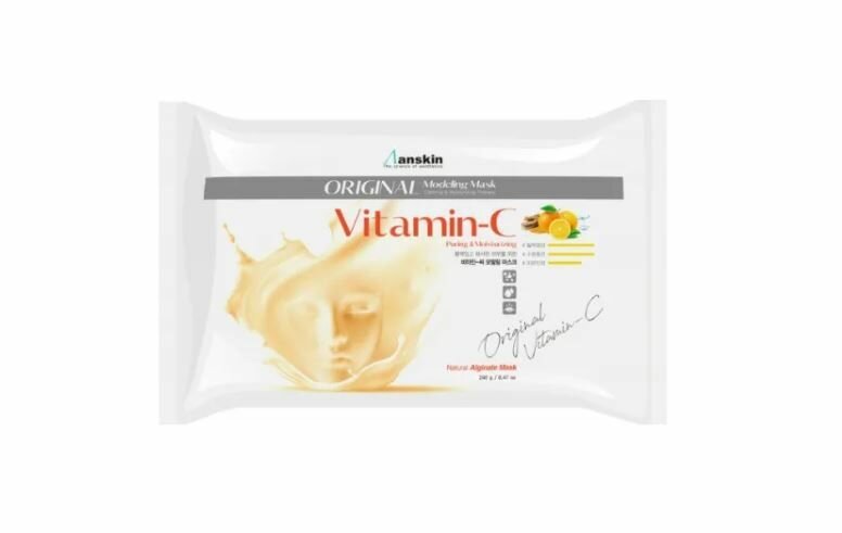 Anskin Vitamin-C Modeling Mask маска альгинатная с витамином С (пакет 240г.)