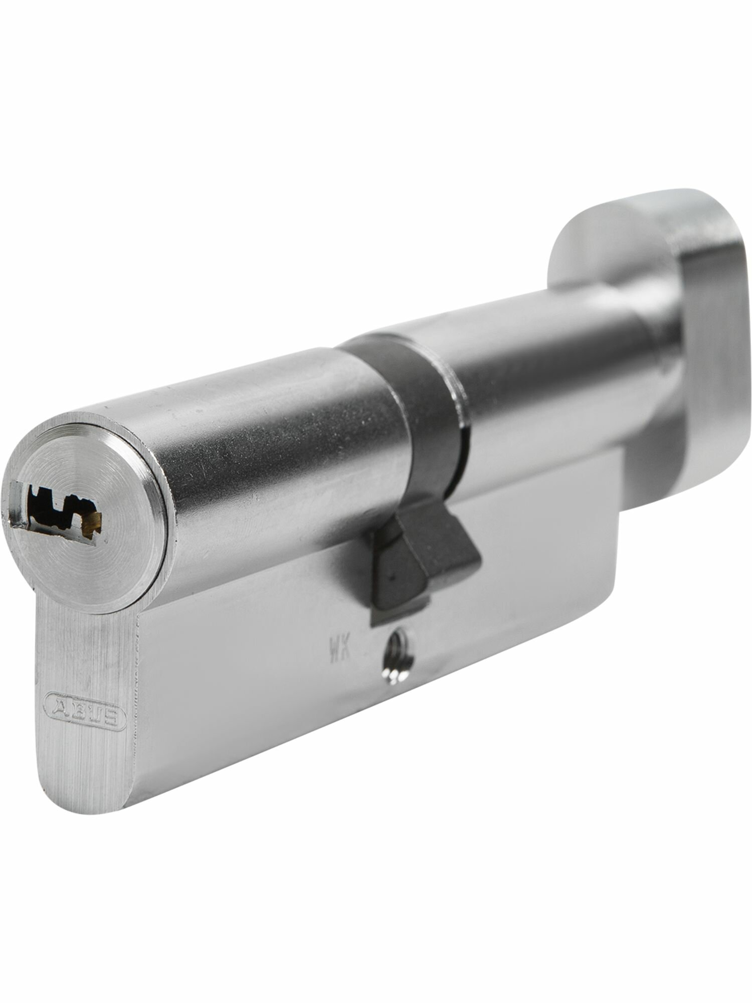 Цилиндр Abus KD6N Z40/K40 40x40 мм ключ/вертушка цвет никель