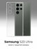 Чехол для Samsung Galaxy S23 Ultra противоударный, прозрачный сил...