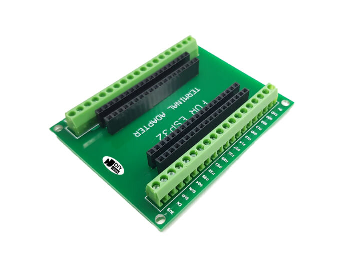 Терминальный адаптер 38 Pin ESP32, для удобного подключения, винтовые клеммы — фото 1