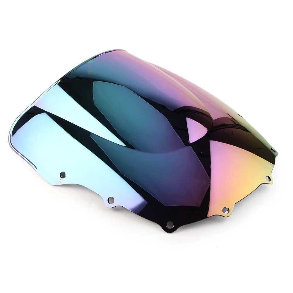 Лобовое стекло мотоцикла дефлектор ветра черный синий цвет лобовое стекло универсальное для Kawasaki ZZR400 ZZR600 1993-2007 Iridium