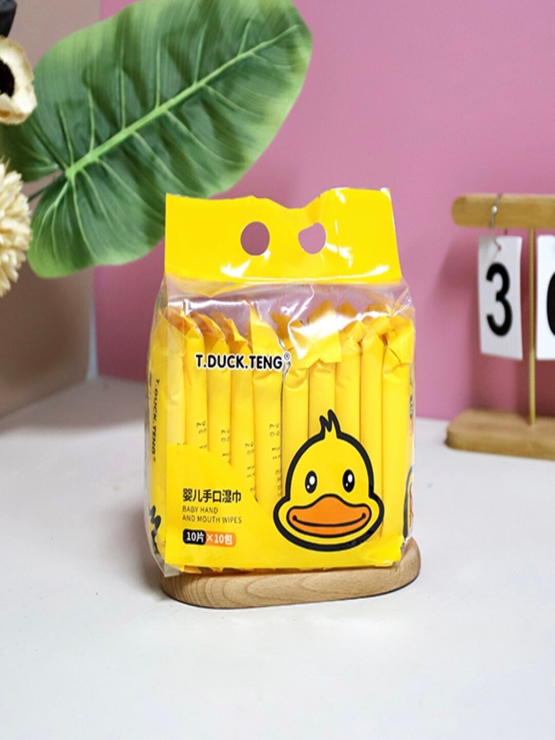 Детские влажные салфетки, антибактериальные, для лица, рук, тела, универсальные, 10 пачек x 10 штук, 100 шт