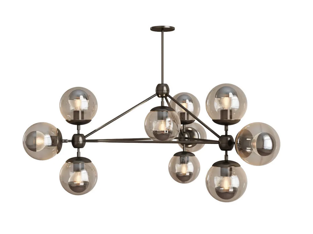 Люстра Mak-interior Modo 10 glass