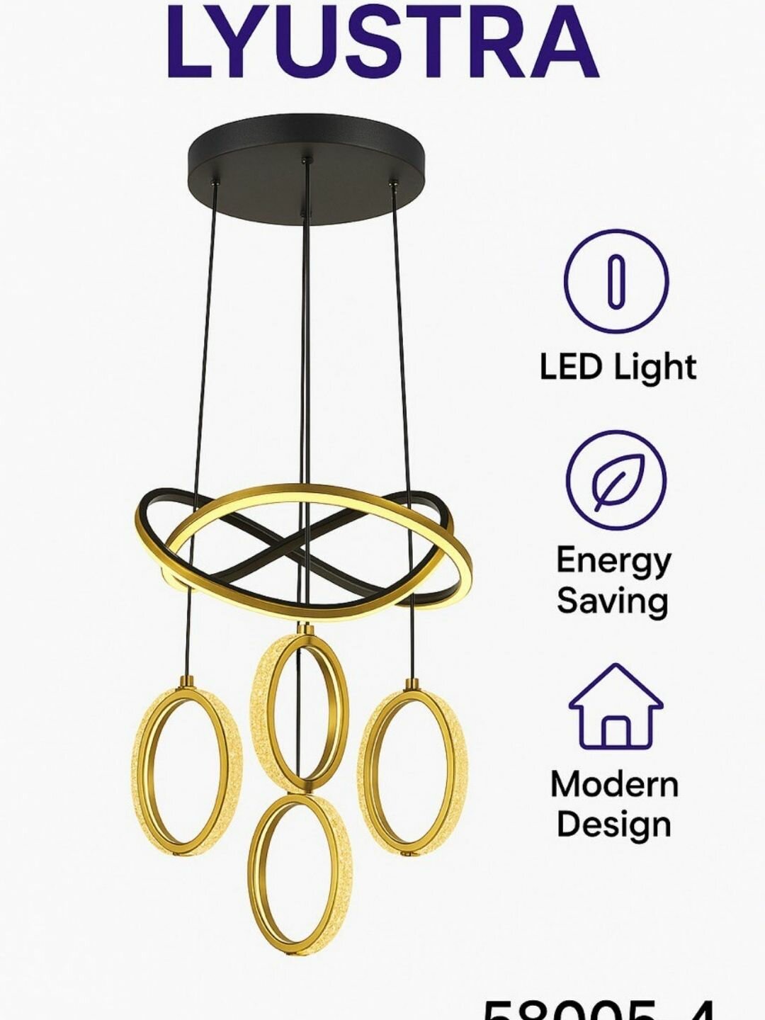 Qandil, shift qandil, osma chiroq, LED qandil, zamonaviy qandil