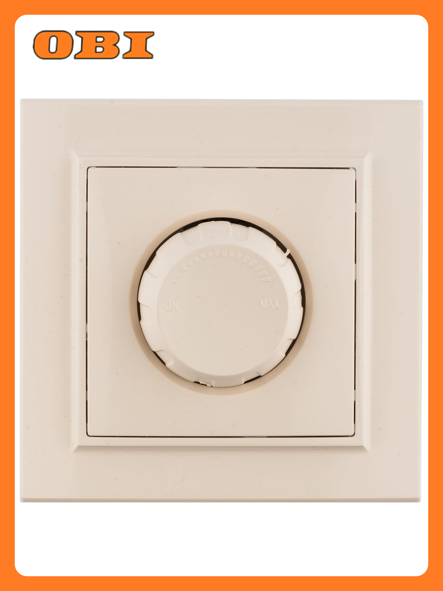 Светорегулятор EKF Минск СП 600W скрытый монтаж IP20 поликарбонат бежевый