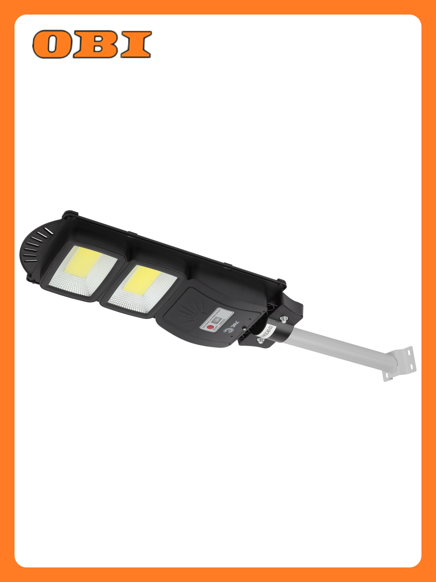 Уличный светильник на солнечной батарее ЭРА ERAKSC40-02 IP65 с датчиком движения