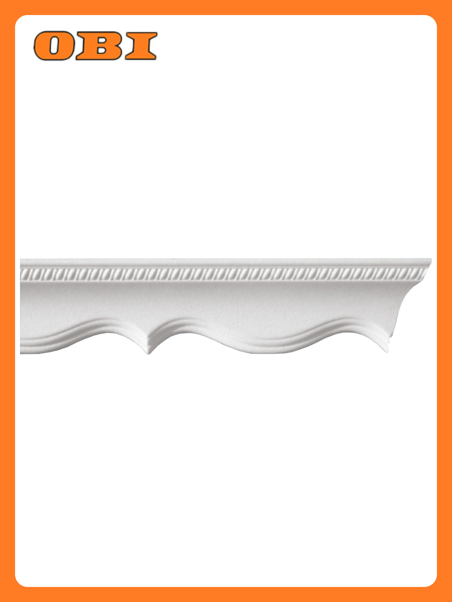 Плинтус потолочный FORMAT 209081 45х70 см