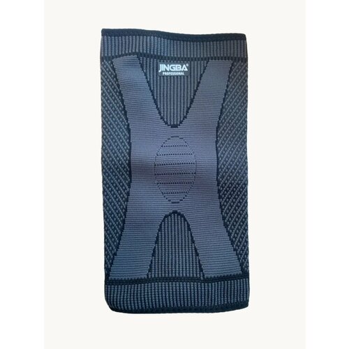 Наколенник ортопедический для коленного сустава / Бандаж на коленный сустав, эластичный, размер, 2XL/3XL, черный, 1 шт