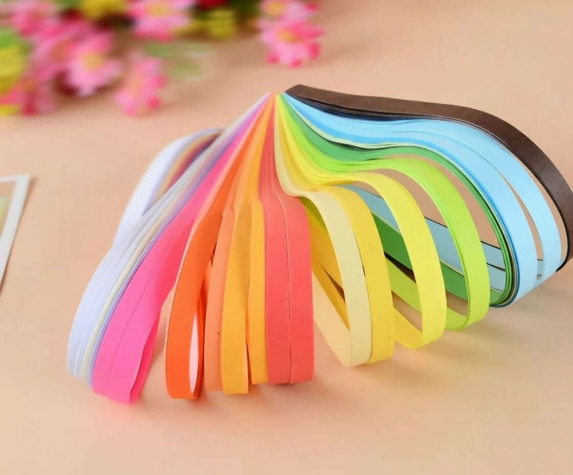 Квиллинг набор. Количество цветов 23 цвета, 115 полос для творчества