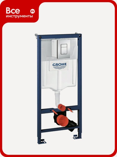 Изображение товара Инсталляция для подвесного унитаза GROHE Rapid SL в сборе, с накладной панелью