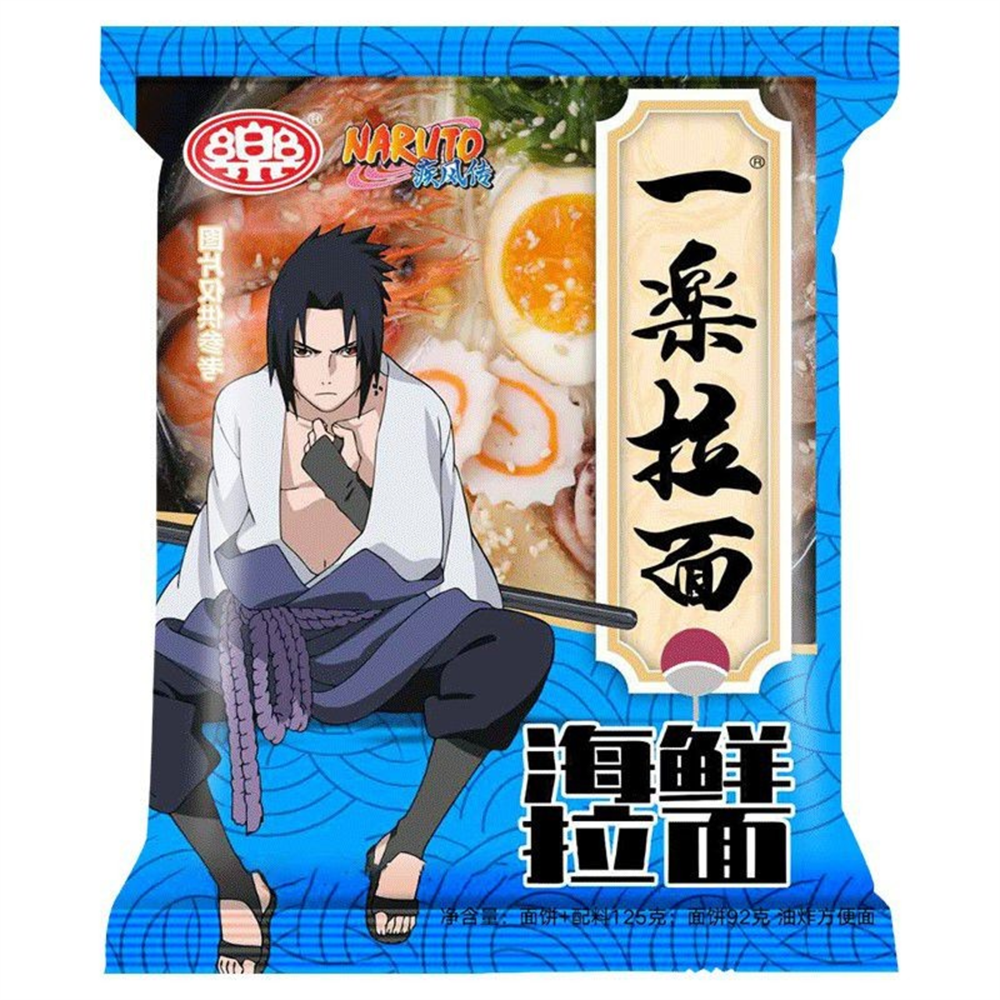 Naruto лапша рамен морепродукты коллекция Учиха Сааске 135 гр