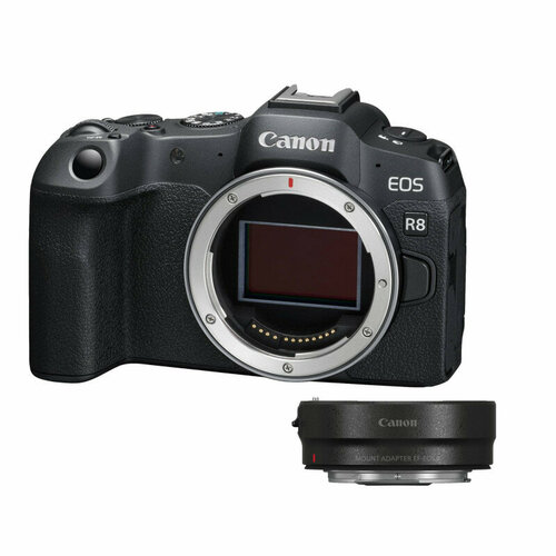 Фотоаппарат CANON EOS R8 MOUNT ADAPTER EF EOS R 16389600₽