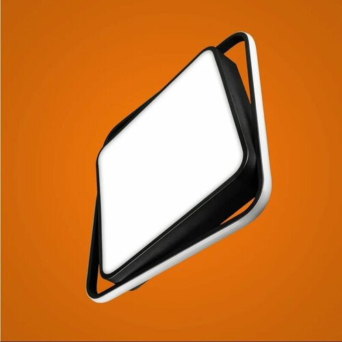 Светильник потолочный ACL-106 90W, квадрат чёрный iSvet ACL-106-1-4