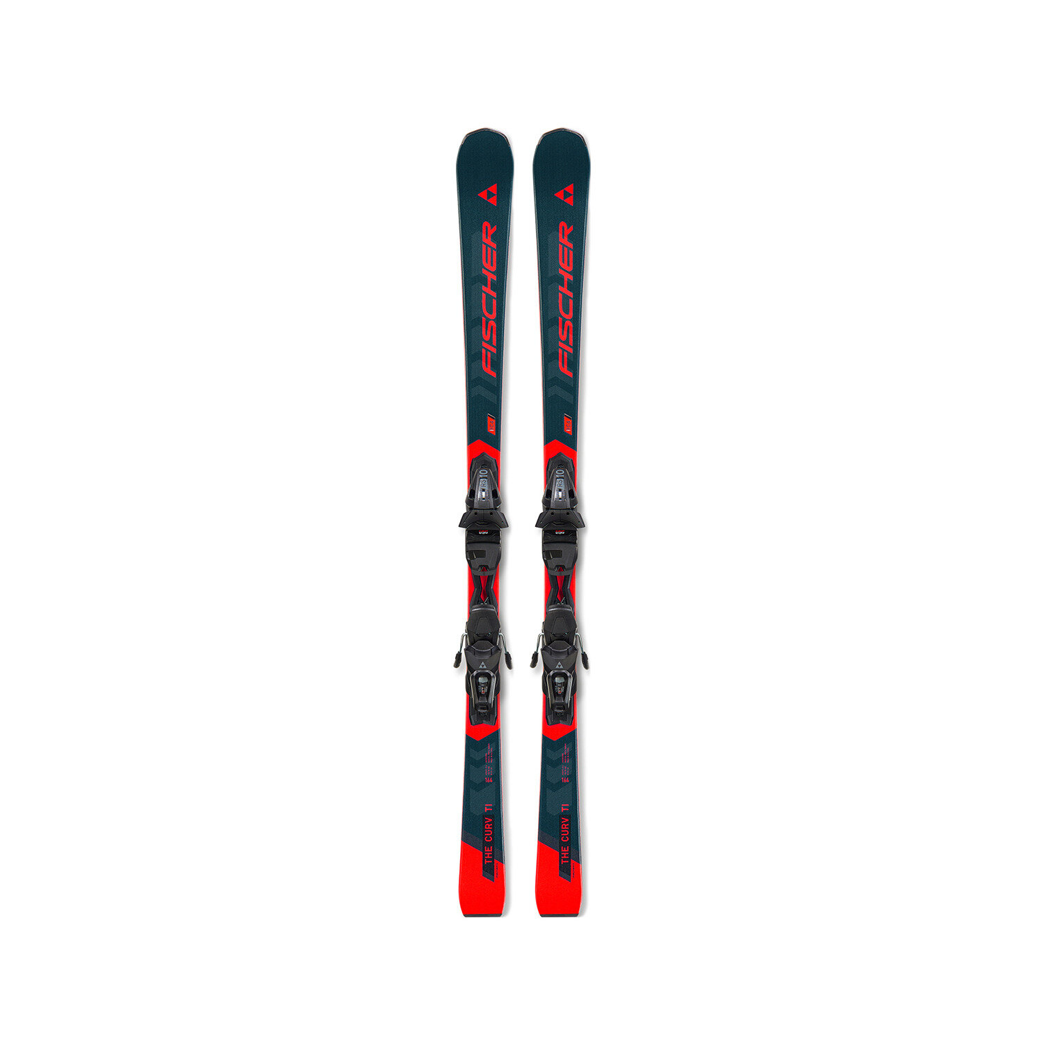 Горные лыжи с креплениями Fischer The Curv TI TPR + RS 10 PR 23/24 , для мужчин , Синий