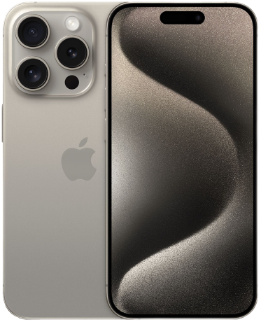Мобильные телефоны Apple iPhone 15 Pro 256GB (природный титановый)