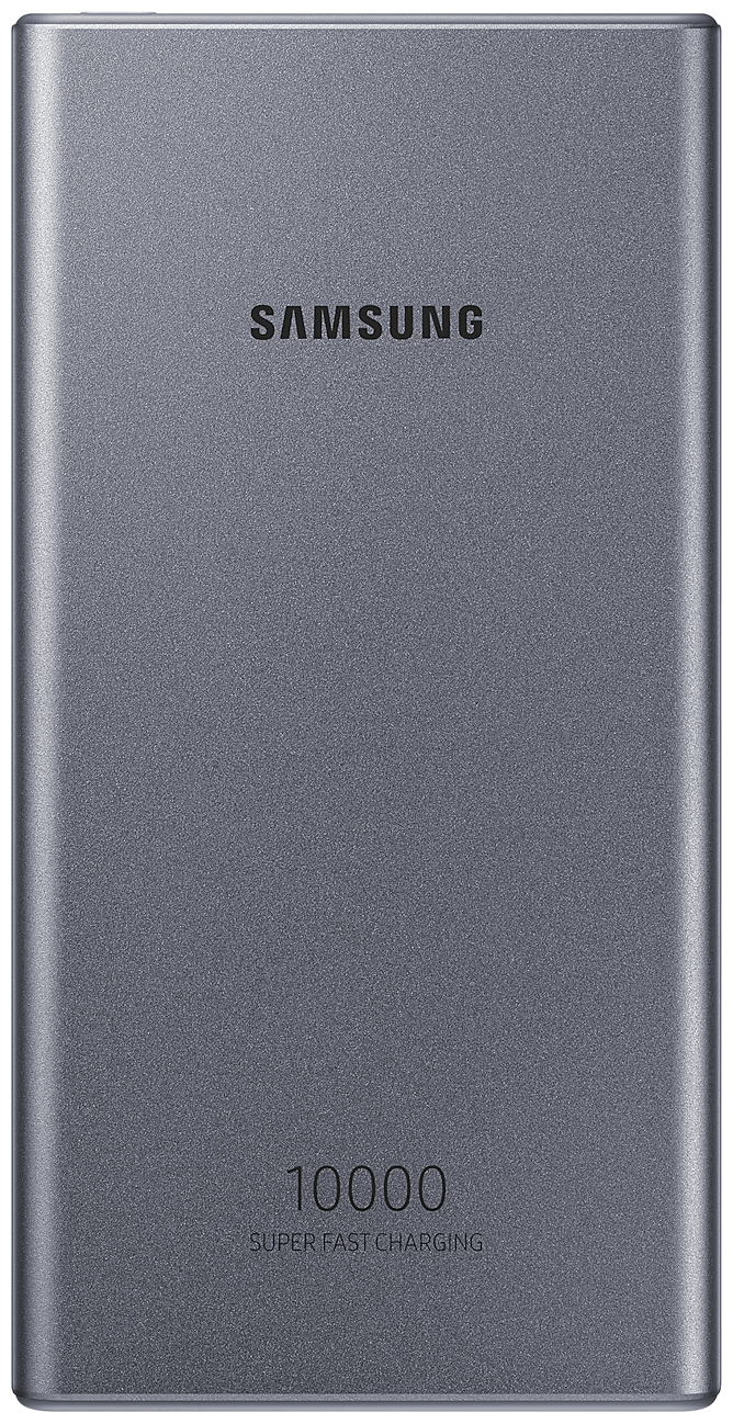Мобильный аккумулятор Samsung EB-P3300 Li-Ion 10000mAh 3A+2A темно-серый 1xUSB