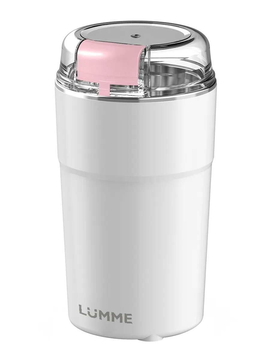Кофемолка LUMME LU-CG2608A белый/розовый