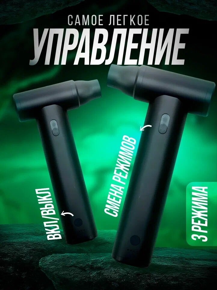 Изображение Воздуходувка аккумуляторная мощная