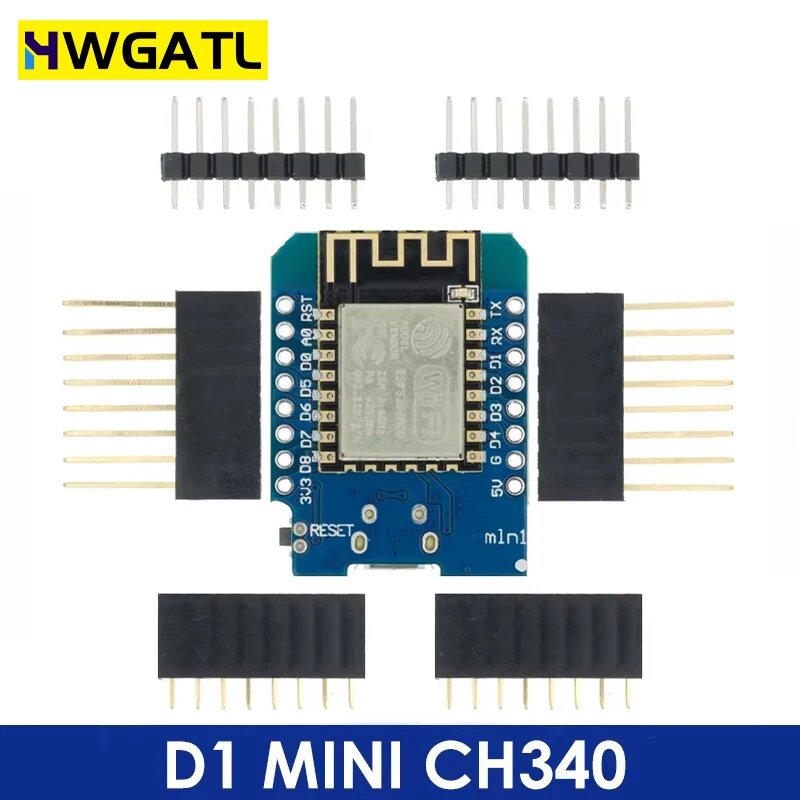 NoEnName_Null D1 mini ESP8266 WiFi плата, D1 MINI CH340