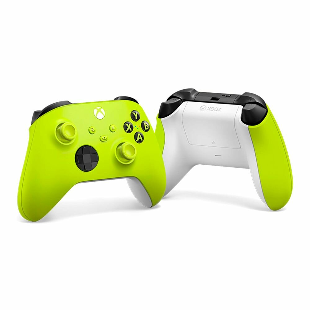 Беспроводной геймпад Xbox Series Wireless Controller Electric Volt (салатовый) — фото 1