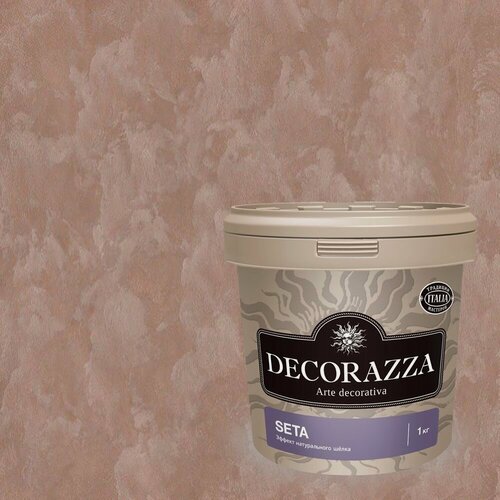 Изображение товара Декоративная штукатурка с эффектом натурального шелка Decorazza Seta (1кг) ST 11-51