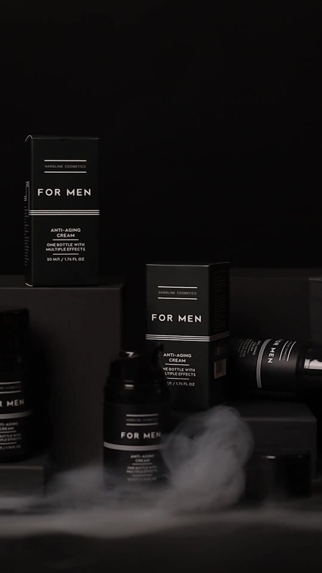 HARDLINE COSMETICS Пенка для умывания лица мужская очищающая против черных точек и воспалений, 100 мл — фото 1