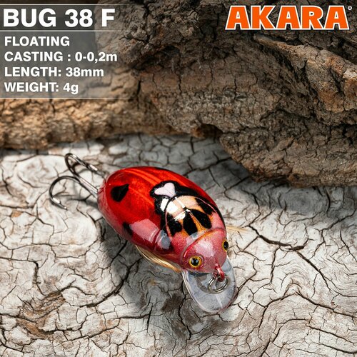 Воблер Akara Bug 38F 4 гр. 11