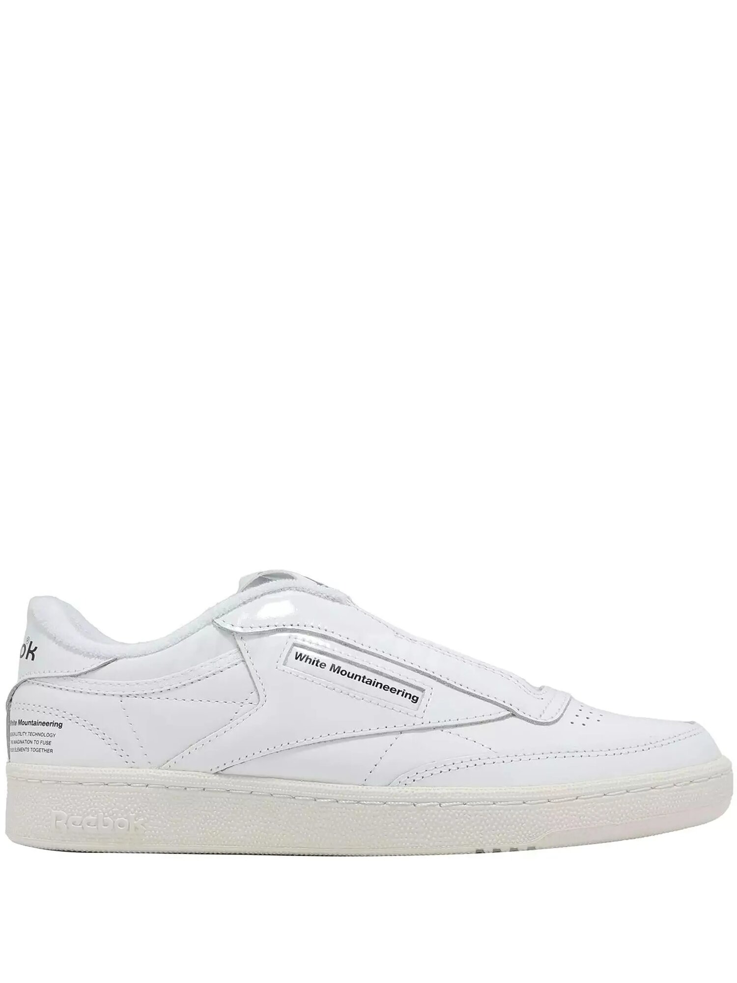 Кроссовки Reebok x White Mountaineering Club C 85, размер 12,5 US, белый